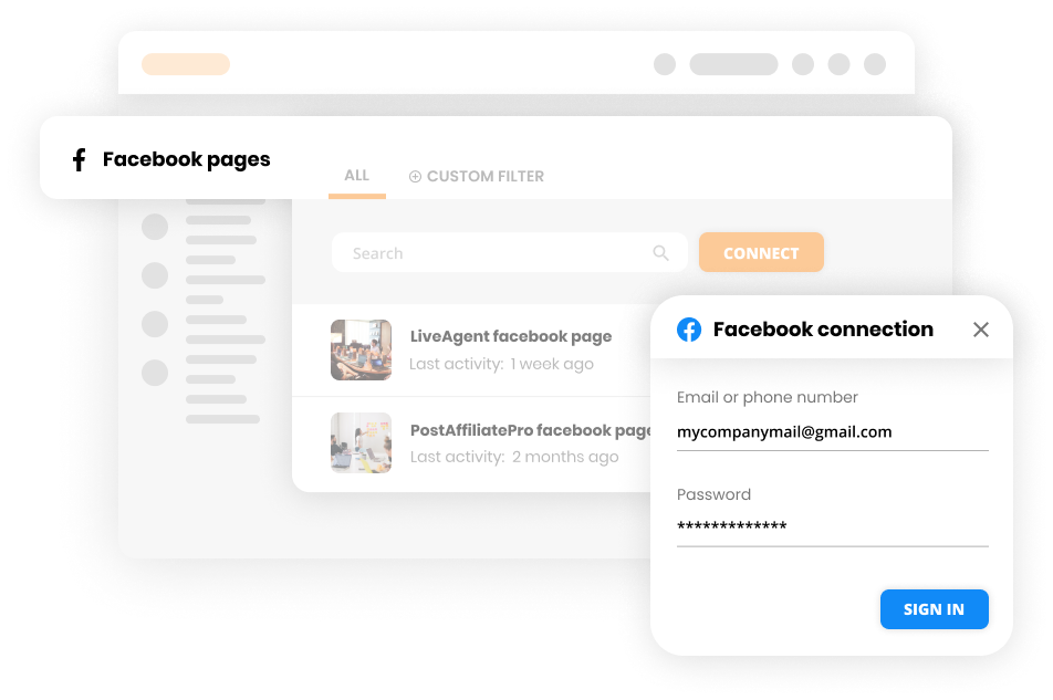 Zgłoszenia z Facebooka w LiveAgent